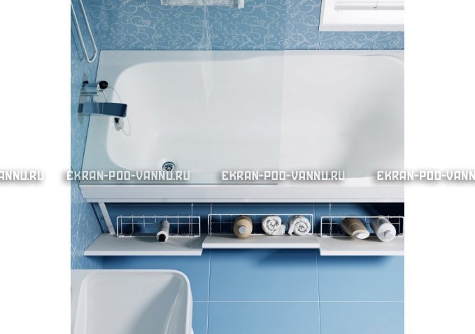 Откидной экран из МДФ Soft Alavann 170 см – купить по цене 9200 руб. в интернет-магазине в городе Тюмень картинка 4