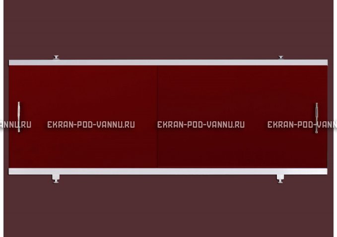Экран EUROPLEX Универсал бордо под трубы – купить по цене 6250 руб. в интернет-магазине в городе Тюмень картинка 1