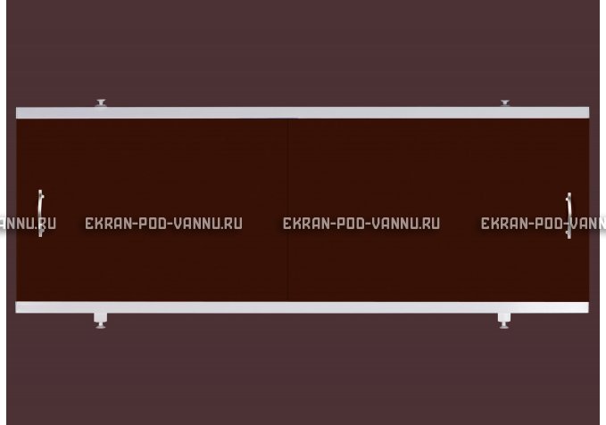 Экран EUROPLEX Универсал шоколад под трубы – купить по цене 6250 руб. в интернет-магазине в городе Тюмень картинка 1