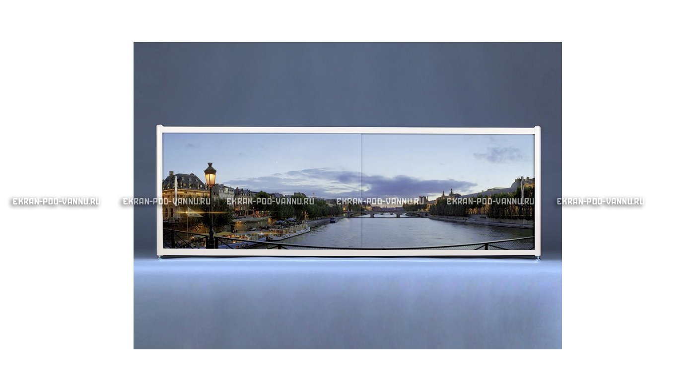 Раздвижной ФОТО экран - Evening city – купить по цене 8500 руб. в интернет-магазине в городе Тюмень картинка 6