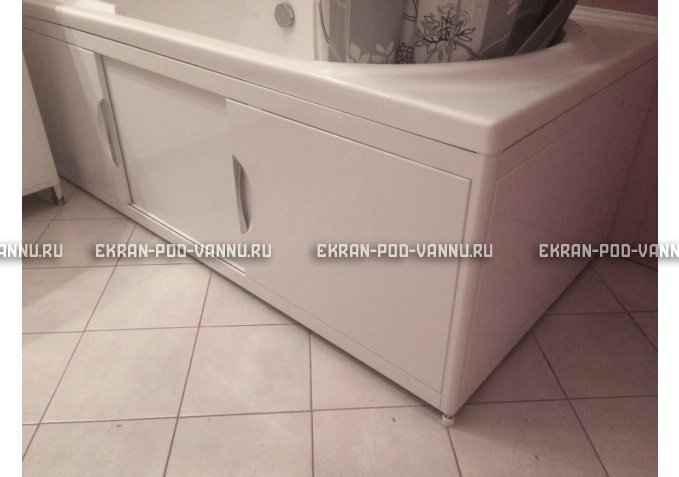 Экран из МДФ EMMY Малибу 120 в алюминиевой раме – купить по цене 6750 руб. в интернет-магазине в городе Тюмень картинка 4
