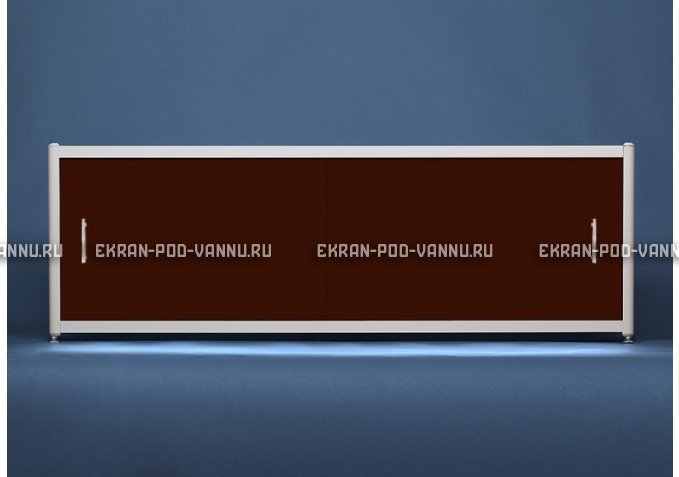 Раздвижной экран EUROPLEX Комфорт шоколад – купить по цене 6750 руб. в интернет-магазине в городе Тюмень картинка 1