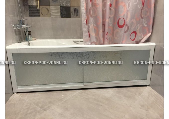 Раздвижной экран EUROPLEX Роликс Серебро – купить по цене 12500 руб. в интернет-магазине в городе Тюмень картинка 1