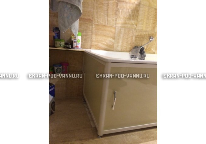 Экран раздвижной EUROPLEX Комфорт слоновая кость – купить по цене 6250 руб. в интернет-магазине в городе Тюмень картинка 4