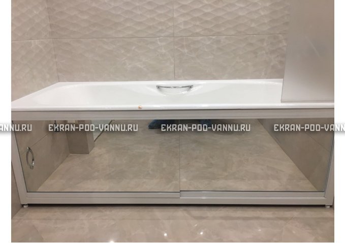 Раздвижной экран EUROPLEX Роликс Зеркальный – купить по цене 9700 руб. в интернет-магазине в городе Тюмень картинка 12