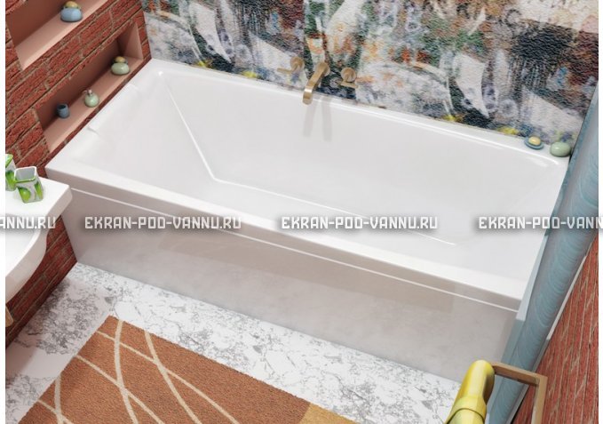 Акриловая ванна Relisan Kristina 170x75 – купить по цене 16160 руб. в интернет-магазине в городе Тюмень картинка 4