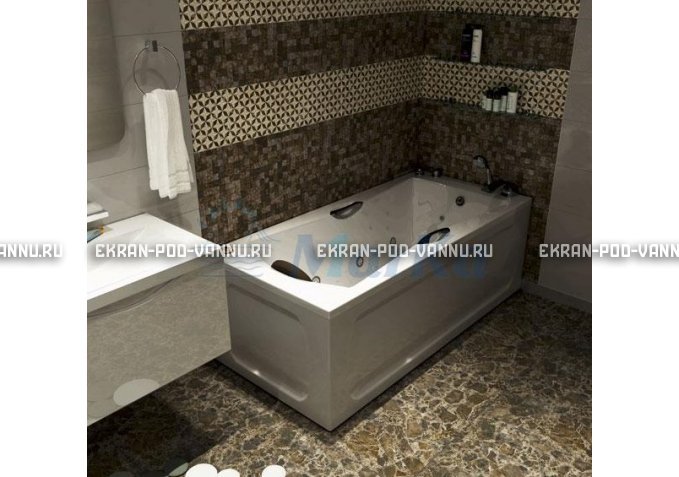 Акриловая ванна 1MarKa Agora 170x75 – купить по цене 13330 руб. в интернет-магазине в городе Тюмень картинка 5