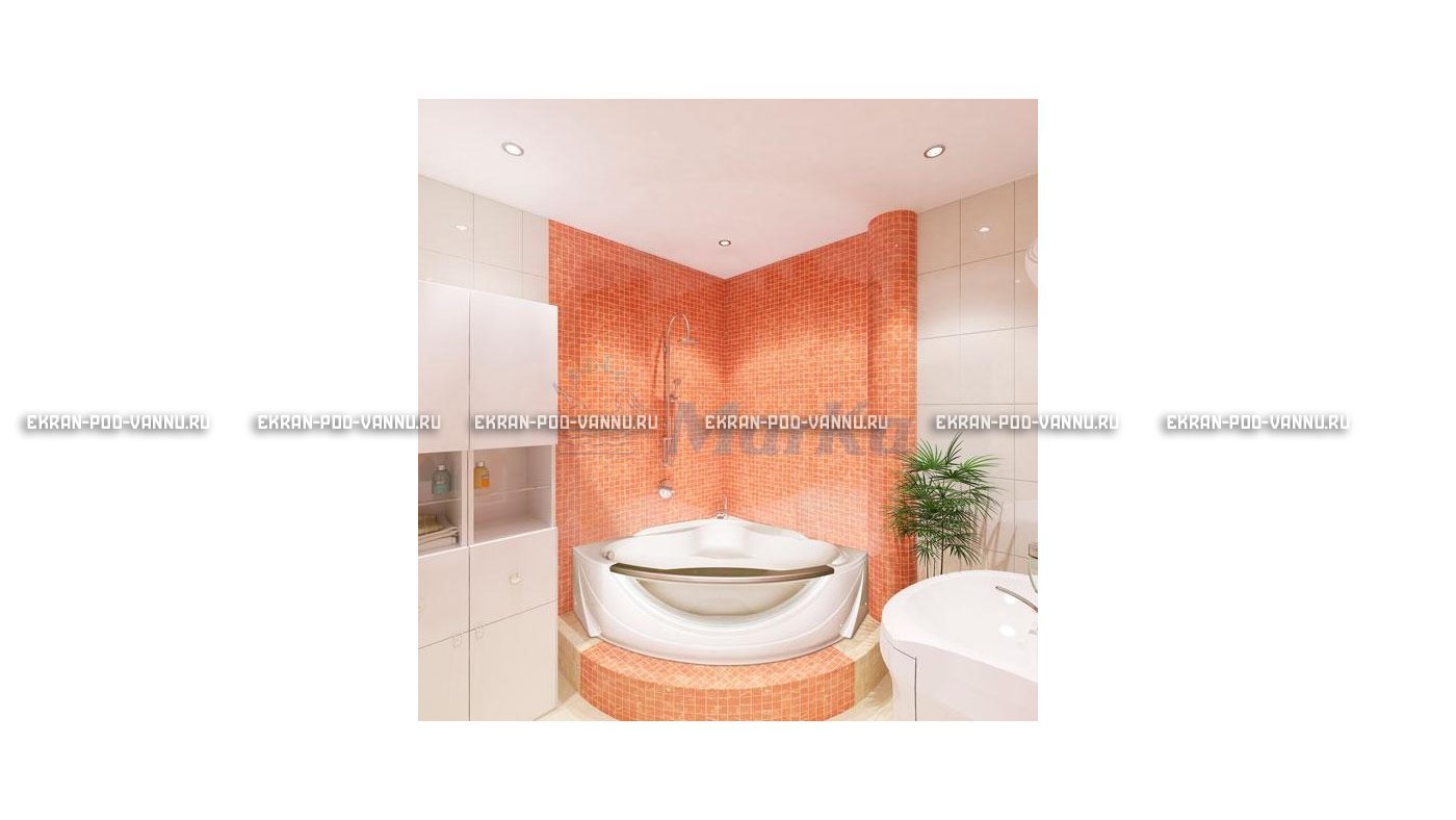 Акриловая ванна 1MarKa Grand Luxe 155х155 – купить по цене 39827 руб. в интернет-магазине в городе Тюмень картинка 15