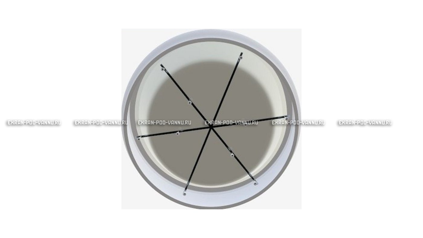 Акриловая ванна 1MarKa Omega 180x180  – купить по цене 42450 руб. в интернет-магазине в городе Тюмень картинка 12