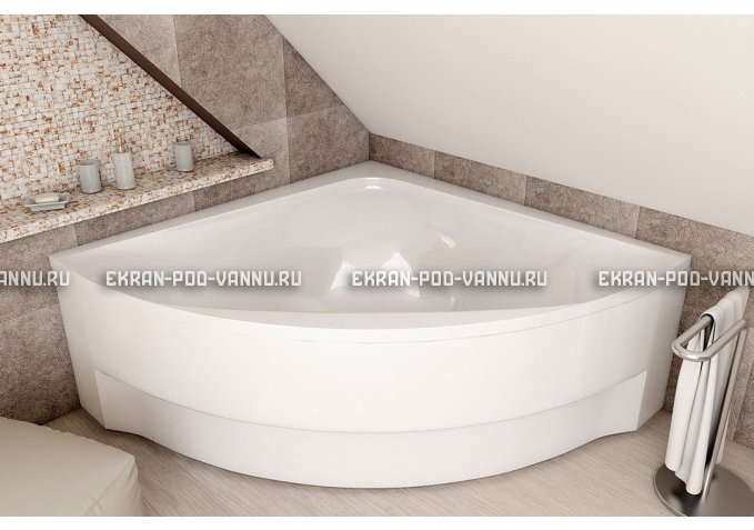 Акриловая ванна Vayer Boomerang 140x140 – купить по цене 53070 руб. в интернет-магазине в городе Тюмень картинка 1