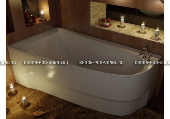 Акриловая ванна Vayer Boomerang 180x100 – купить по цене 53030 руб. в интернет-магазине в городе Тюмень картинка 3