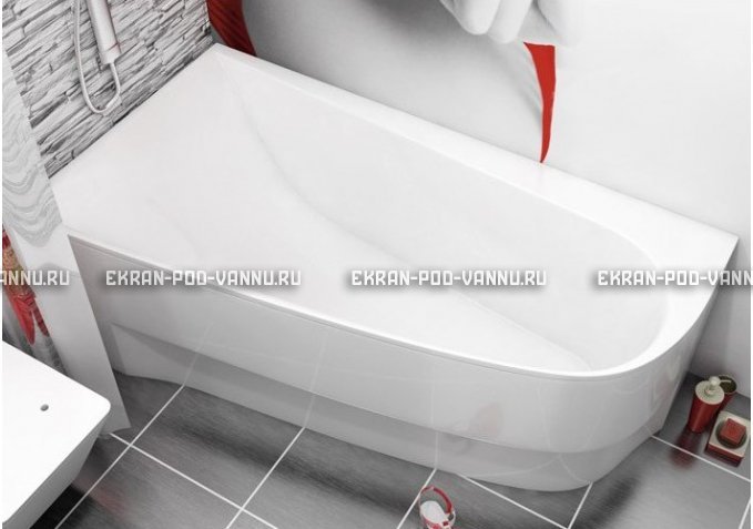 Акриловая ванна Vayer Boomerang 180x80 – купить по цене 43210 руб. в интернет-магазине в городе Тюмень картинка 5