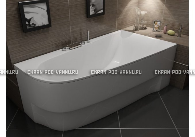 Акриловая ванна Vayer Boomerang 180x100 – купить по цене 53030 руб. в интернет-магазине в городе Тюмень картинка 4