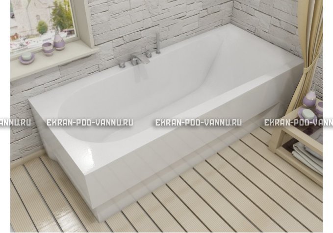 Акриловая ванна Vayer Boomerang 1800x800 – купить по цене 45420 руб. в интернет-магазине в городе Тюмень картинка 1