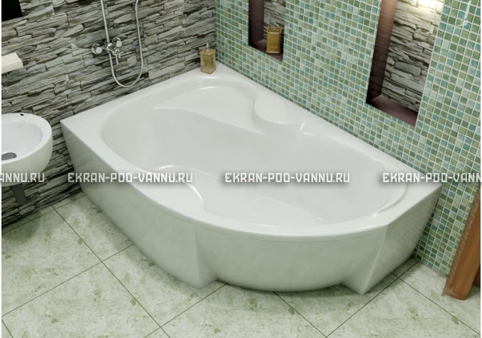 Акриловая ванна Vayer Azalia 160x105 – купить по цене 28220 руб. в интернет-магазине в городе Тюмень картинка 1