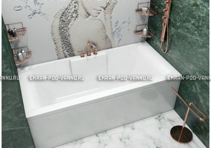Акриловая ванна Vayer Casoli 180x80 – купить по цене 23580 руб. в интернет-магазине в городе Тюмень картинка 1