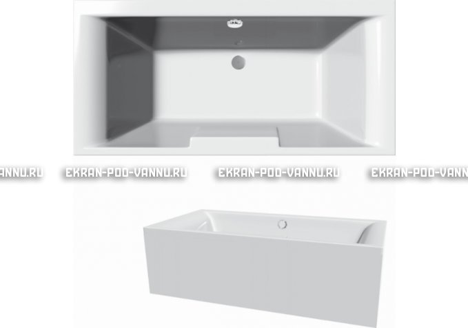 Акриловая ванна Vayer Casoli 180x80 – купить по цене 23580 руб. в интернет-магазине в городе Тюмень картинка 4