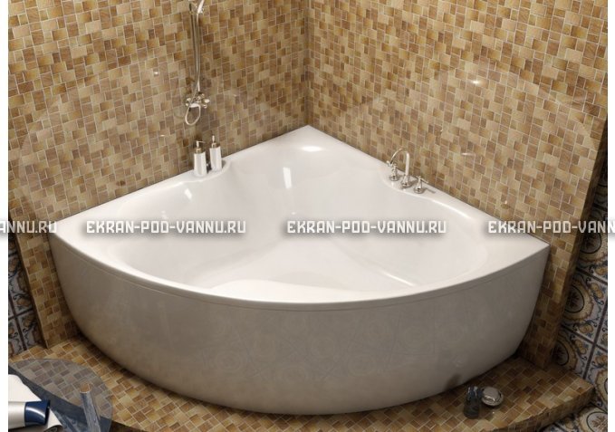 Акриловая ванна Vayer Iryda 150x150 – купить по цене 39550 руб. в интернет-магазине в городе Тюмень картинка 1
