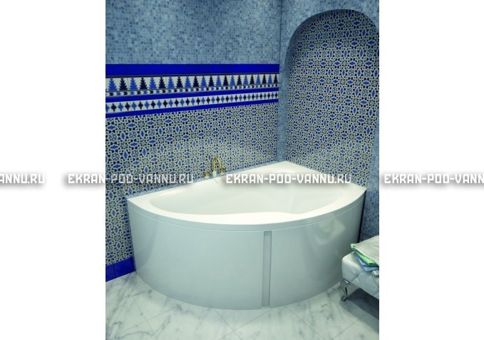 Акриловая ванна Vayer Ismena 160x105 – купить по цене 28350 руб. в интернет-магазине в городе Тюмень картинка 1