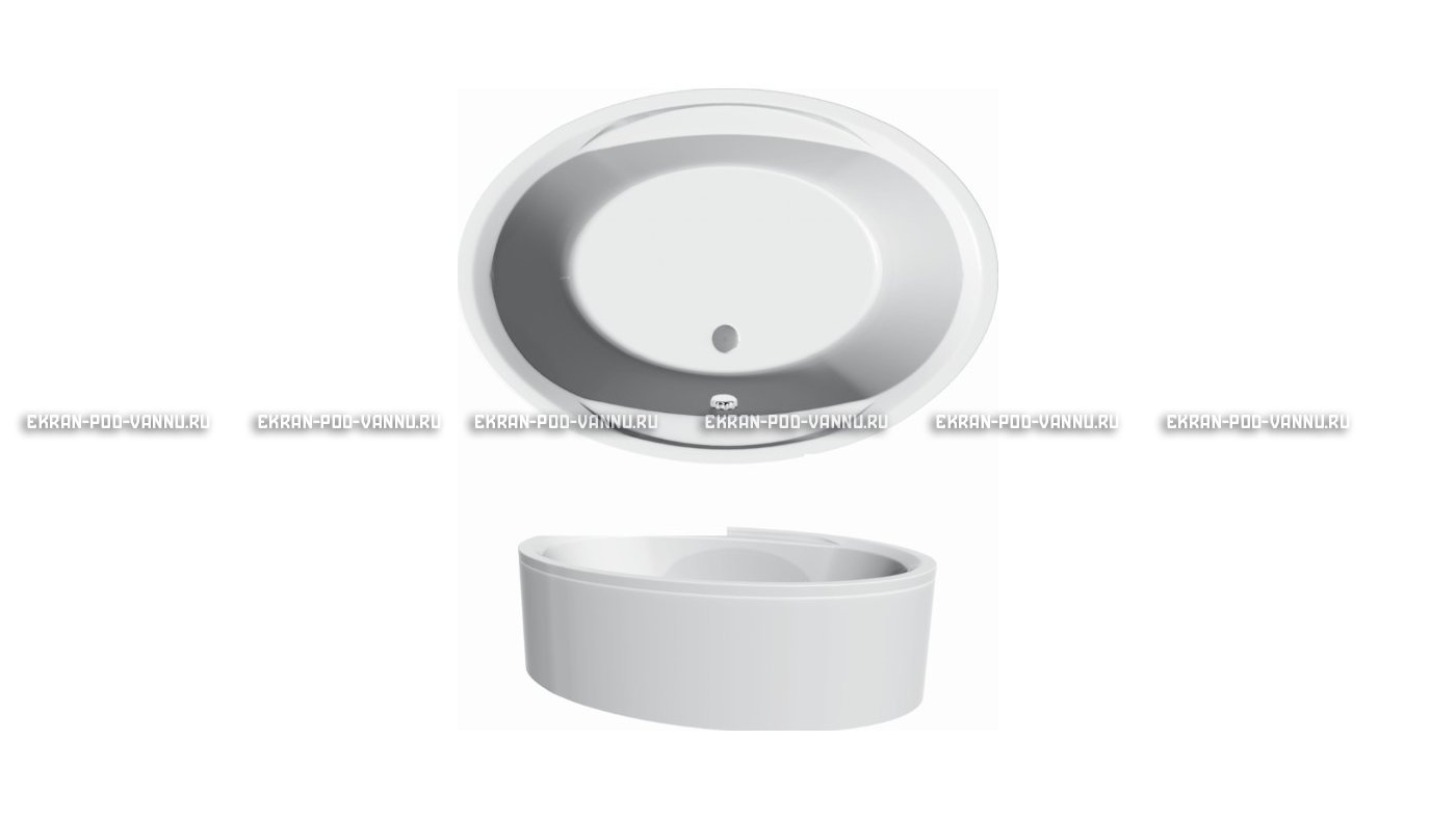 Акриловая ванна Vayer Opal 180x120 – купить по цене 33850 руб. в интернет-магазине в городе Тюмень картинка 12
