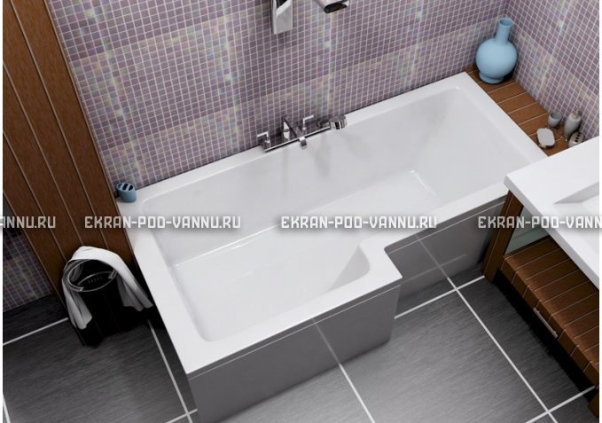 Акриловая ванна Vayer Options 170х70/85 – купить по цене 24110 руб. в интернет-магазине в городе Тюмень картинка 1