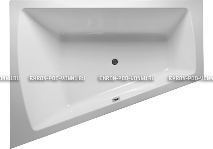 Акриловая ванна Vayer Trinitiy 170x130 – купить по цене 32590 руб. в интернет-магазине в городе Тюмень картинка 2