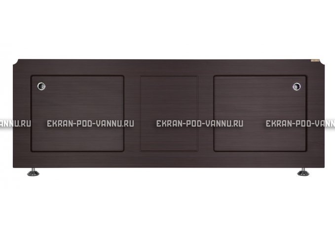 Экран раздвижной VOD-OK ХИТ 180 - Венге – купить по цене 6450 руб. в интернет-магазине в городе Тюмень картинка 1