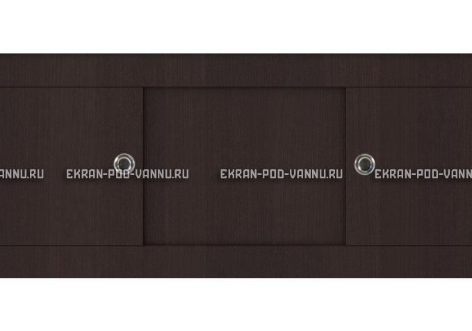 Экран под ванну купе VOD-OK 1500 венге – купить по цене 5390 руб. в интернет-магазине в городе Тюмень картинка 2