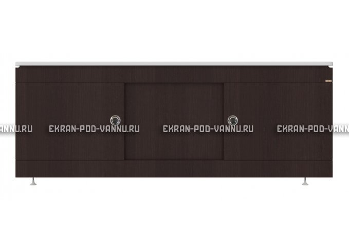 Экран под ванну купе VOD-OK 1500 венге – купить по цене 5390 руб. в интернет-магазине в городе Тюмень картинка 1