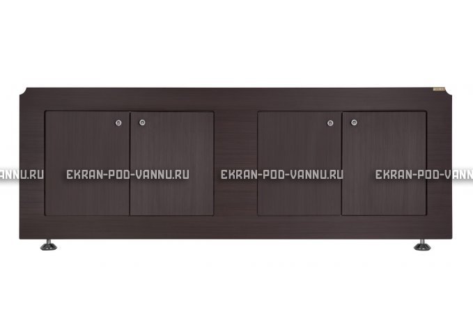 Экран VOD-OK Олимп 180 распашной - Венге – купить по цене 6160 руб. в интернет-магазине в городе Тюмень картинка 1