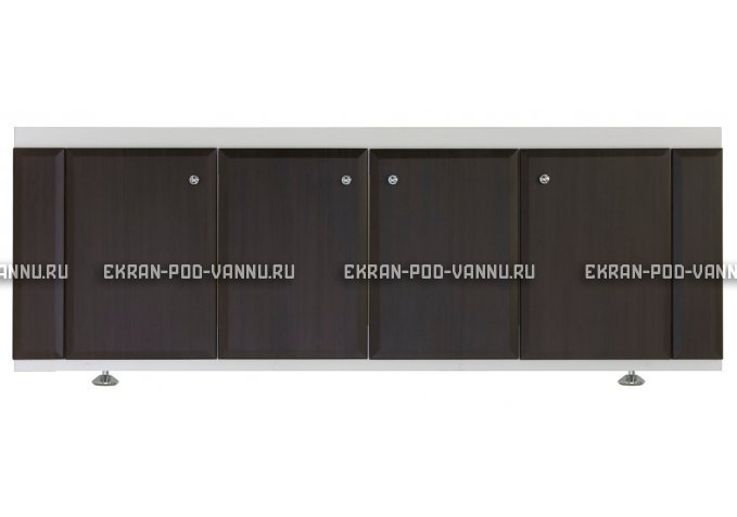 Экран распашной МДФ 150 - Венге – купить по цене 3170 руб. в интернет-магазине в городе Тюмень картинка 2