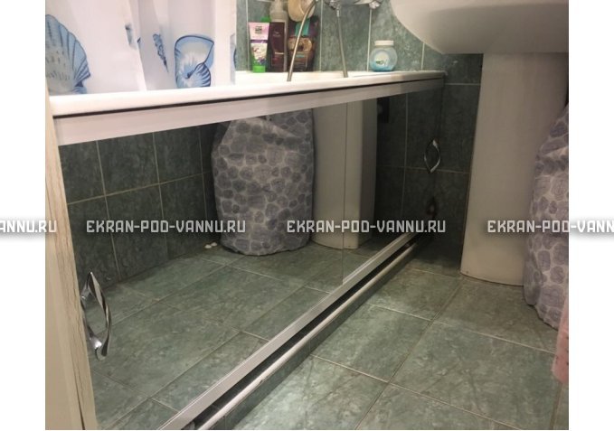Зеркальный экран под трубы EUROPLEX Универсал – купить по цене 8500 руб. в интернет-магазине в городе Тюмень картинка 1