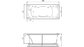 Акриловая ванна Relisan Loara 180x80 – купить по цене 23580 руб. в интернет-магазине в городе Тюмень картинка 8