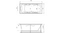 Акриловая ванна Relisan Marina 170x75 – купить по цене 15725 руб. в интернет-магазине в городе Тюмень картинка 17