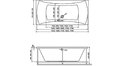 Акриловая ванна Relisan Xenia 190x90 – купить по цене 25660 руб. в интернет-магазине в городе Тюмень картинка 13