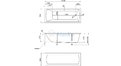 Акриловая ванна 1MarKa Modern 160x70 – купить по цене 9410 руб. в интернет-магазине в городе Тюмень картинка 21