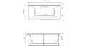 Акриловая ванна Vayer Casoli 180x80 – купить по цене 23580 руб. в интернет-магазине в городе Тюмень картинка 21